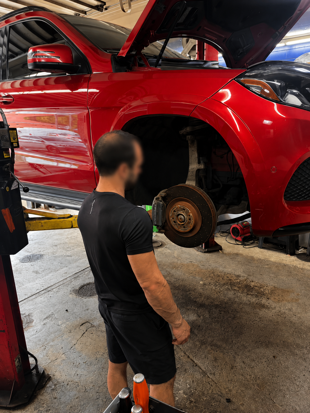 Mechanic Working